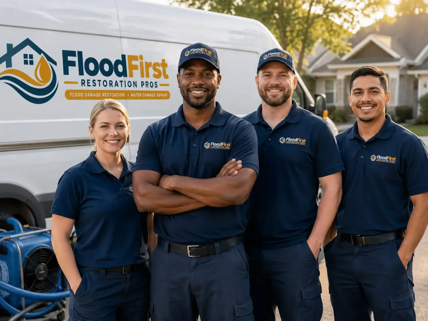 Flood Damage Restoration company in Powhatan, LA